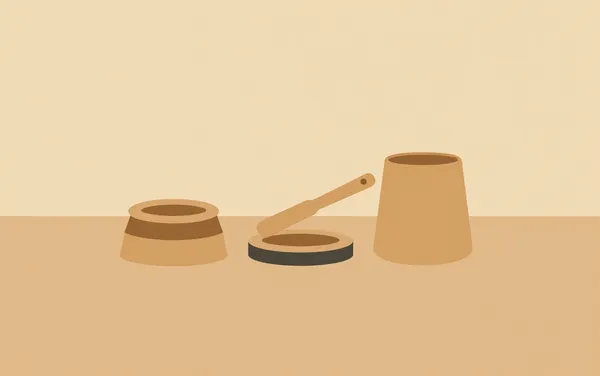 Flat illustration: judge grinder-cleaning pucks' worth