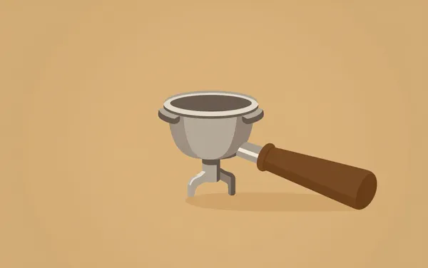 Flat illustration: match a portafilter basket to your dose