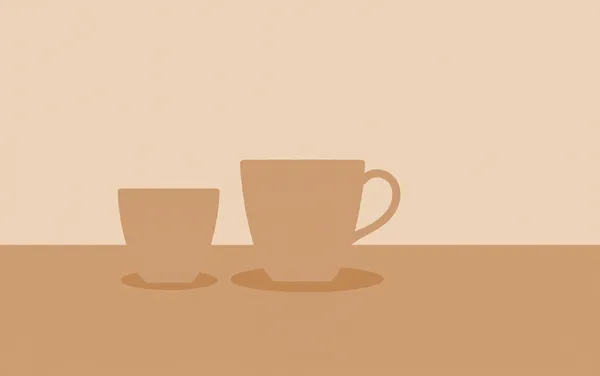 Flat illustration: remineralise distilled or RO coffee water