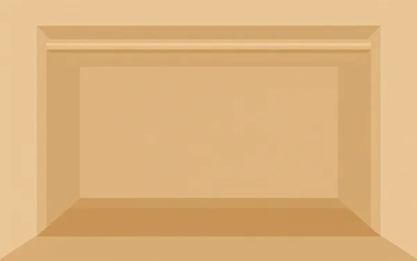 Flat illustration: a musty closet smell fresh