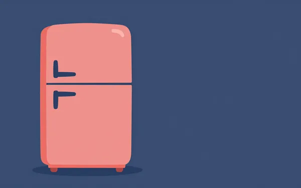 Flat illustration: keep the fridge cold when the power’s out