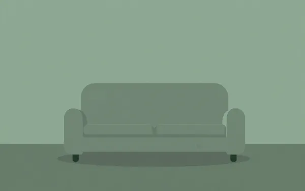 Flat illustration: a racing mind at night